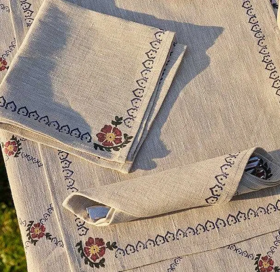 Hostess Gifts<Nicholas Mosse Napkin Old Rose Linen