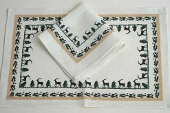 Reindeer<Nicholas Mosse Napkin Reindeer Linen