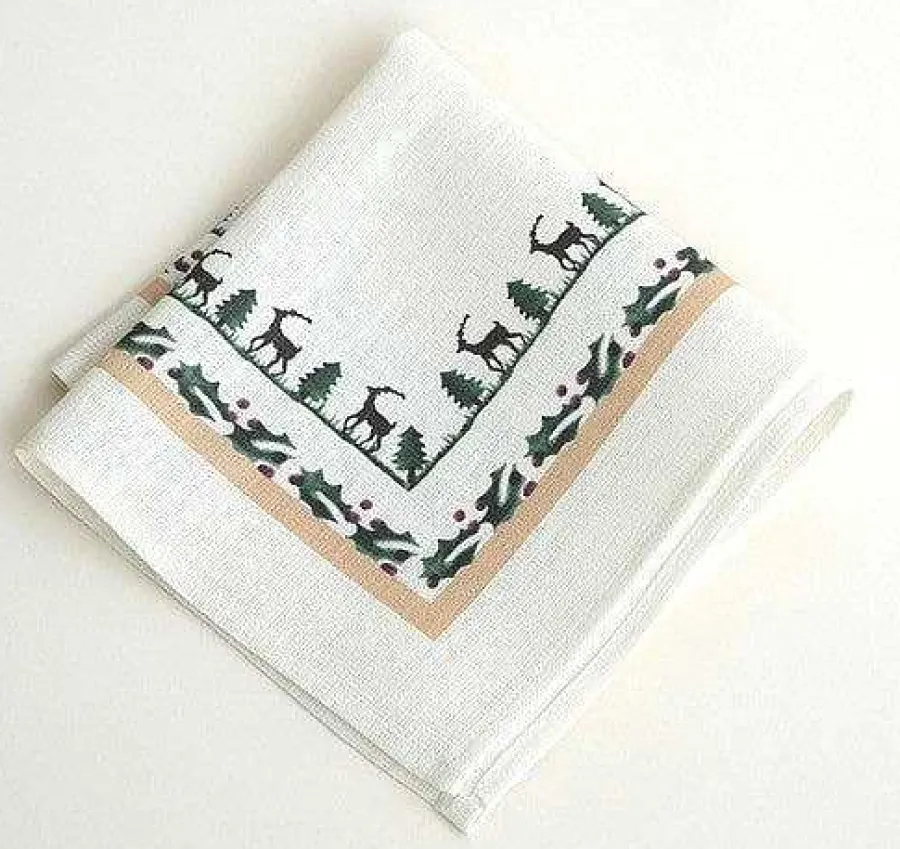 House Warming Gifts<Nicholas Mosse Napkin Reindeer Linen
