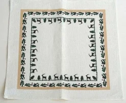 Hostess Gifts<Nicholas Mosse Napkin Reindeer Linen