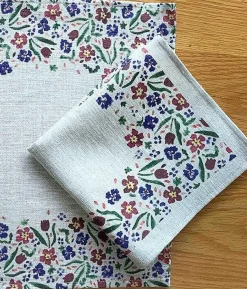 House Warming Gifts<Nicholas Mosse Napkin Wild Flower Meadow Linen