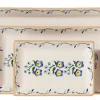 Mother'S Day<Nicholas Mosse Nest Of 3 Rectangle Dishes Forget Me Not