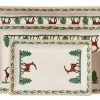 Plates<Nicholas Mosse Nest Of 3 Rectangle Dishes Reindeer
