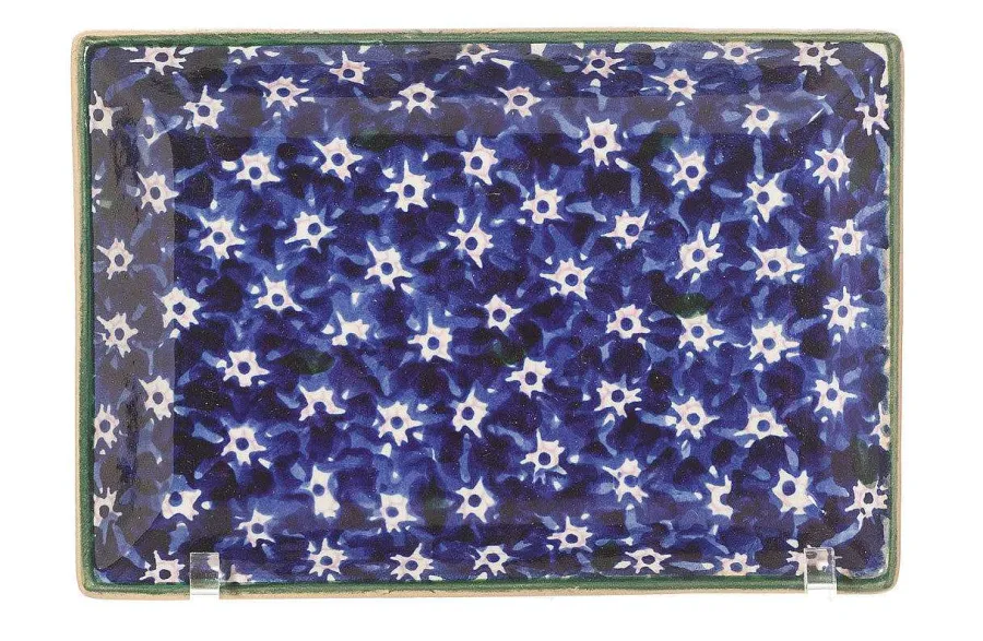 Lawn<Nicholas Mosse Nest Of 3 Rectangle Dishes Lawn Dark Blue