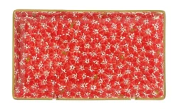 Corporate Gifts<Nicholas Mosse Nest Of 3 Rectangle Dishes Lawn Red