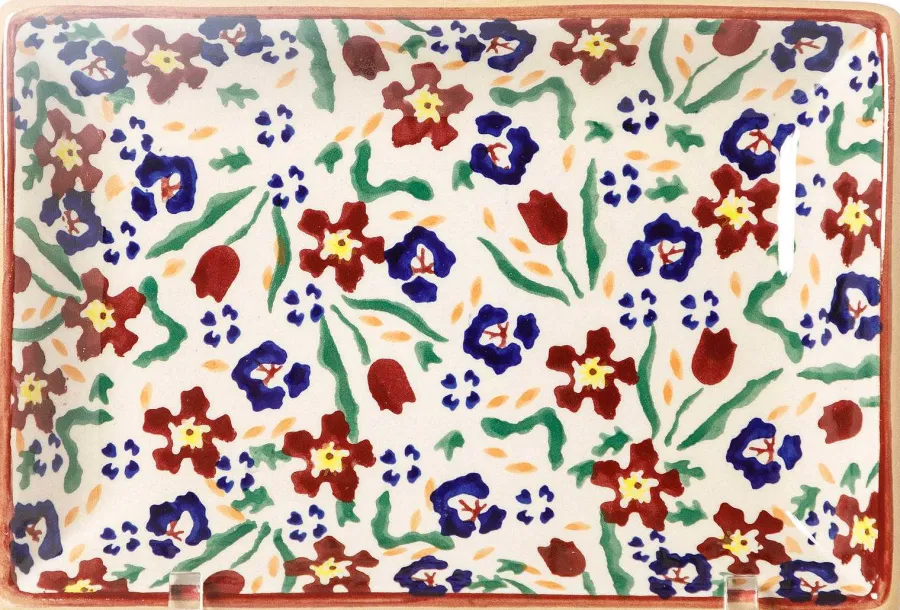 Valentine'S Day<Nicholas Mosse Nest Of 3 Rectangle Dishes Wild Flower Meadow