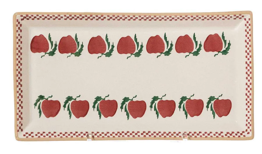 Apple<Nicholas Mosse Nest Of 3 Rectangle Dishes Apple