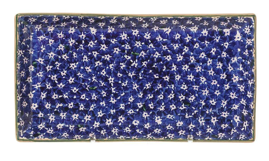 Gift Sets<Nicholas Mosse Nest Of 3 Rectangle Dishes Lawn Dark Blue