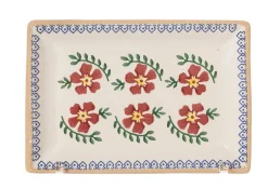 Plates<Nicholas Mosse Nest Of 3 Rectangle Dishes Old Rose