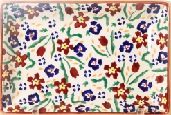Plates<Nicholas Mosse Nest Of 3 Rectangle Dishes Wild Flower Meadow