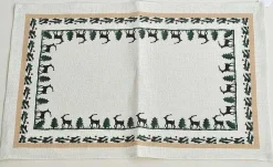 Hostess Gifts<Nicholas Mosse Placemat Reindeer Linen