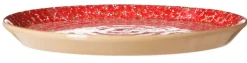 Serving<Nicholas Mosse Presentation Platter Lawn Red