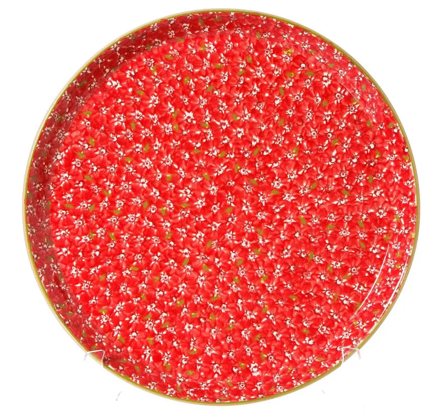 Christmas<Nicholas Mosse Presentation Platter Lawn Red