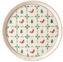 Serving<Nicholas Mosse Presentation Platter Winter Robin