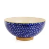Special Event Gifts<Nicholas Mosse Salad Bowl Dark Blue Lawn