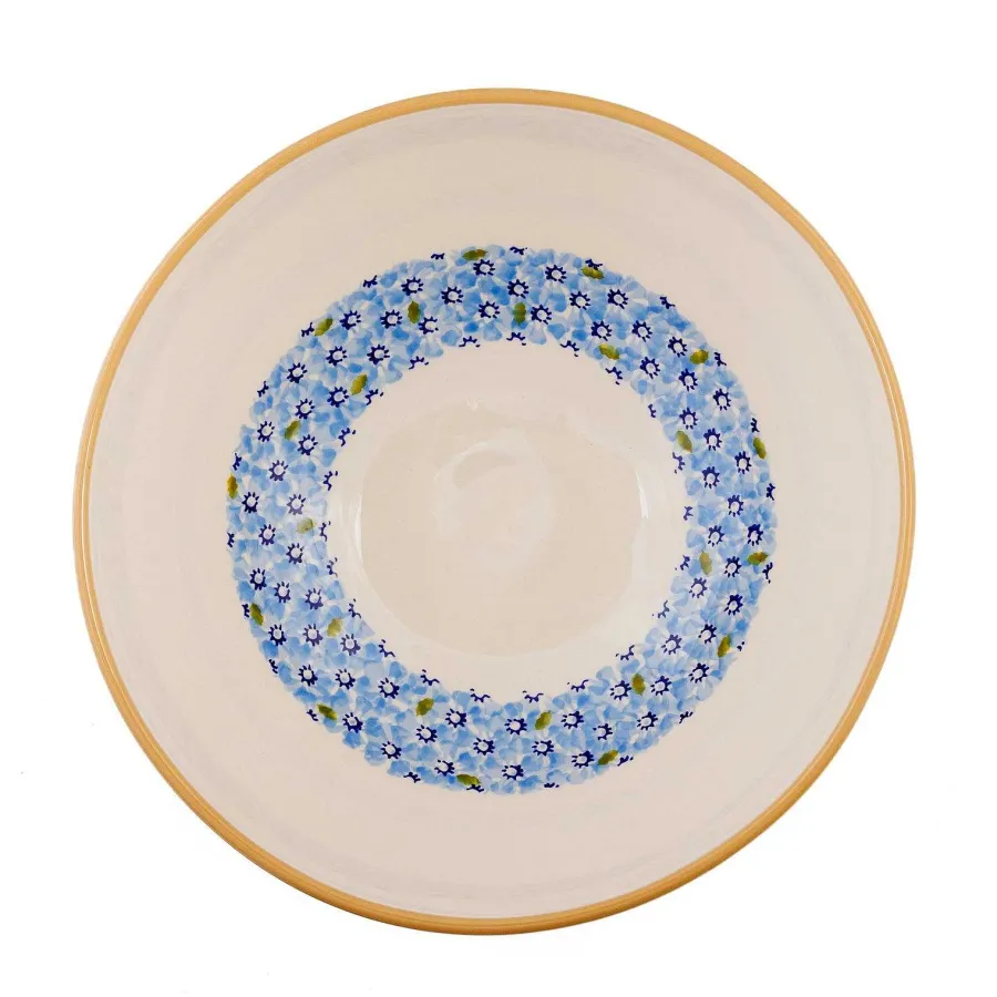 Lawn<Nicholas Mosse Salad Bowl Light Blue Lawn