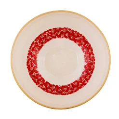 Easter<Nicholas Mosse Salad Bowl Red Lawn
