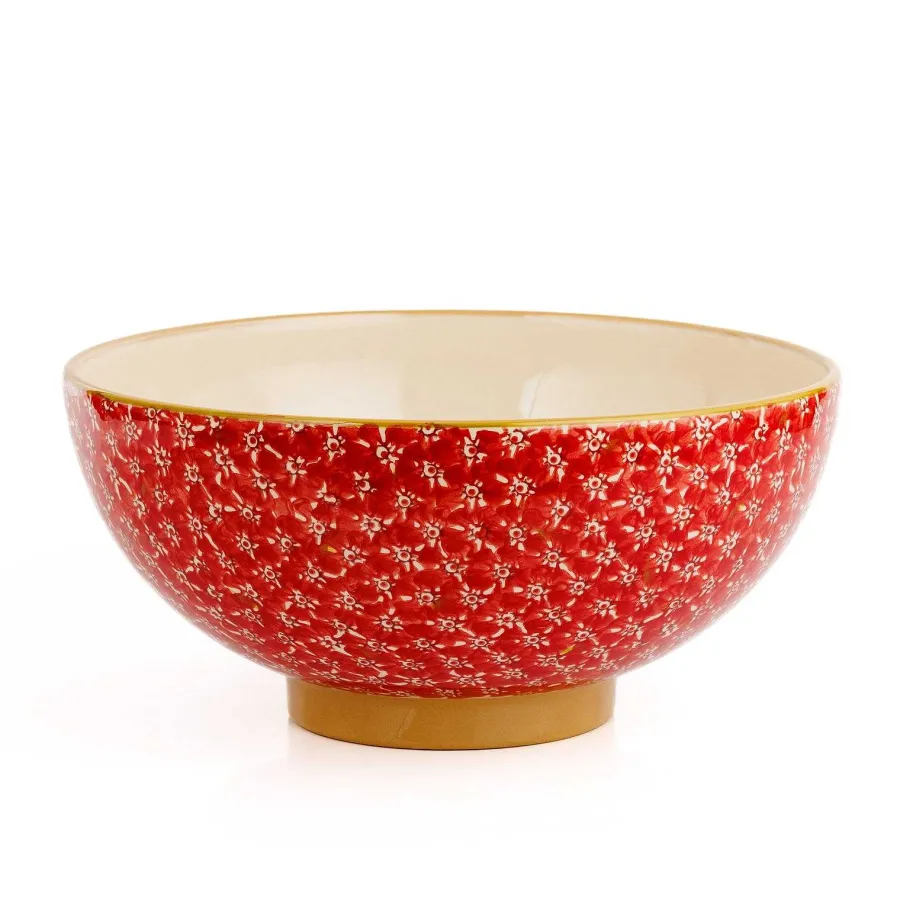 Lawn<Nicholas Mosse Salad Bowl Red Lawn