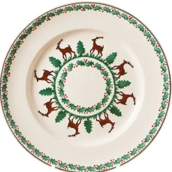 Reindeer<Nicholas Mosse Serving Plate Reindeer