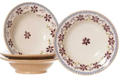 Bowls<Nicholas Mosse Set Of 4 Pasta Bowls Clematis