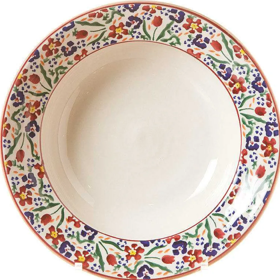 Wild Flower Meadow<Nicholas Mosse Set Of Four Pasta Bowls Wild Flower Meadow