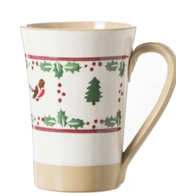 Special Event Gifts<Nicholas Mosse Set Winter Robin Everyday Plate And Tall Mug