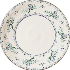 Serving<Nicholas Mosse Shallow Dish Forget Me Not