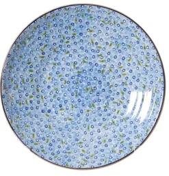 Serving<Nicholas Mosse Shallow Dish Lawn Light Blue