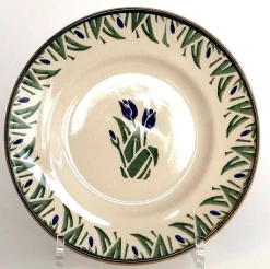 Easter<Nicholas Mosse Side Plate Blue Blooms