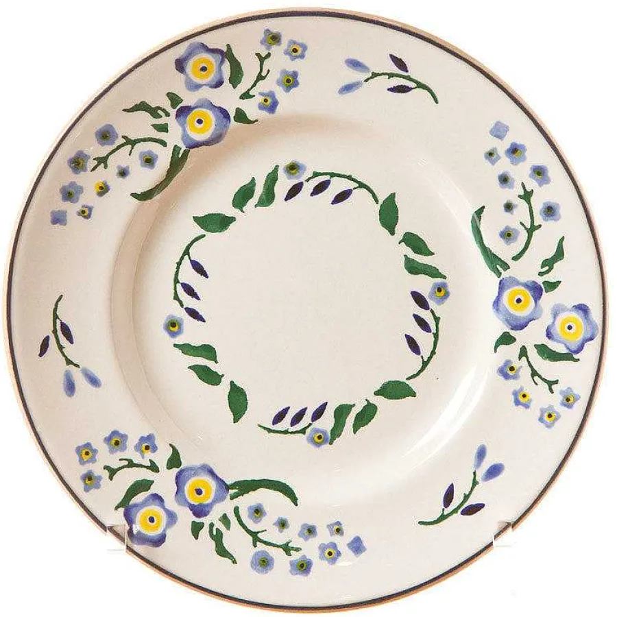 Forget Me Not<Nicholas Mosse Side Plate Forget Me Not