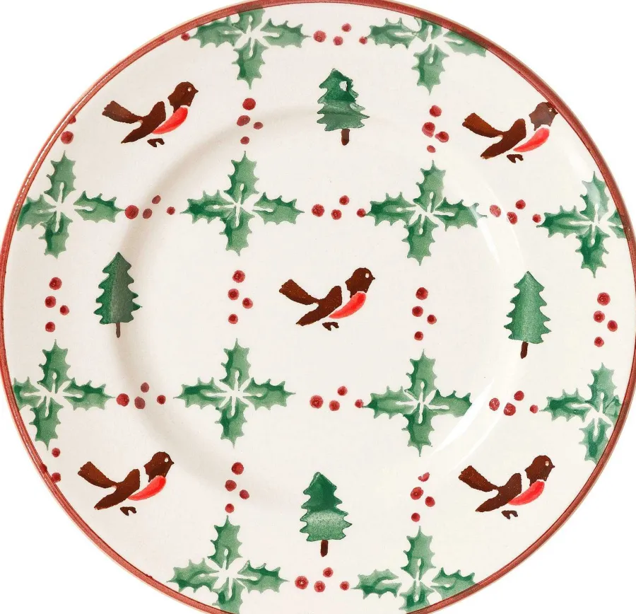 Plates<Nicholas Mosse Side Plate Winter Robin