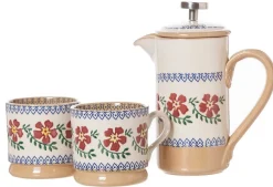 Old Rose<Nicholas Mosse Small Cafetiere & 2 Small Mugs Old Rose