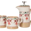 Easter<Nicholas Mosse Small Cafetiere & 2 Small Mugs Fuchsia