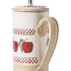 Serving<Nicholas Mosse Small Cafetiere Apple