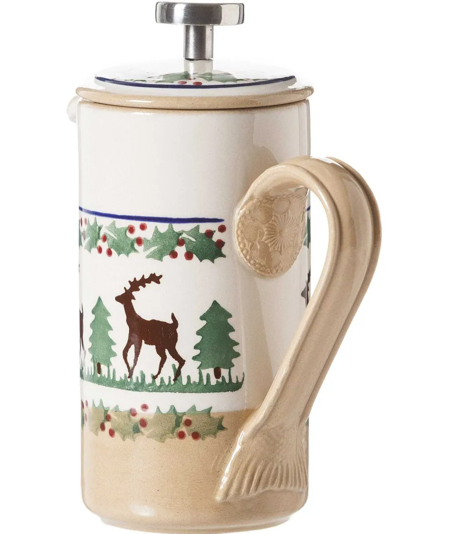 Reindeer<Nicholas Mosse Small Cafetiere Reindeer