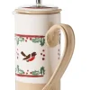 Winter Robin<Nicholas Mosse Small Cafetiere Winter Robin