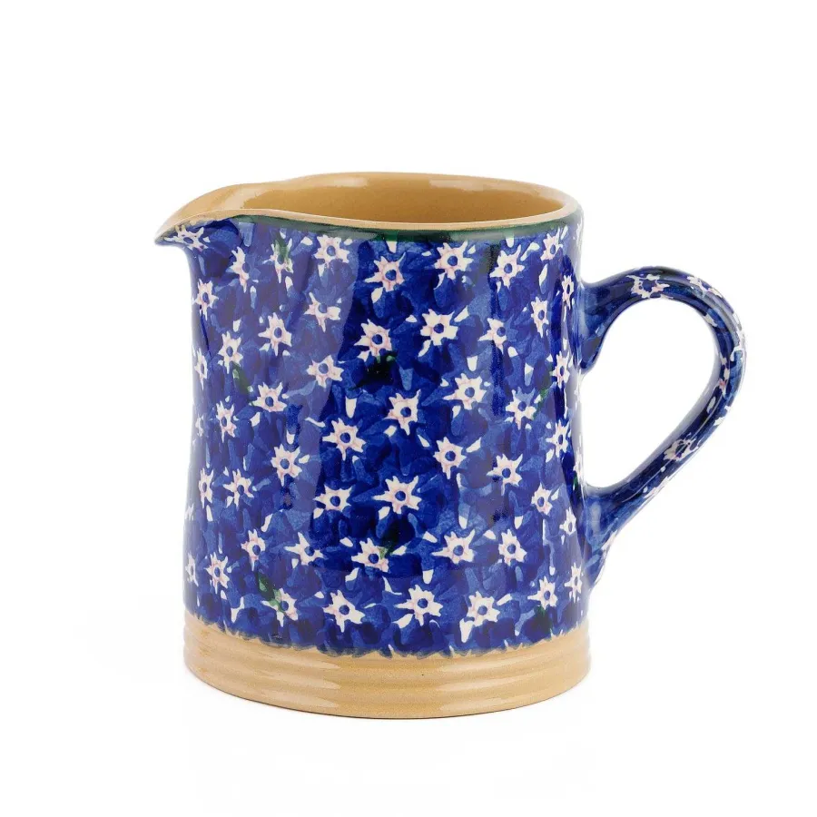 Lawn<Nicholas Mosse Small Cylinder Jug Dark Blue Lawn