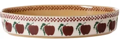 Food Lover'S Gifts<Nicholas Mosse Small Oval Oven Dish Apple