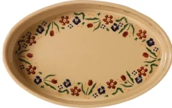 Oven Friendly Dishes<Nicholas Mosse Small Oval Oven Dish Wild Flower Meadow