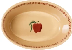 Apple<Nicholas Mosse Small Oval Pie Dish Apple