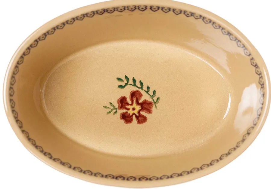 Food Lover'S Gifts<Nicholas Mosse Small Oval Pie Dish Old Rose