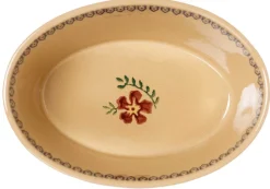 Oven Friendly Dishes<Nicholas Mosse Small Oval Pie Dish Old Rose