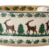 Oven Friendly Dishes<Nicholas Mosse Small Oval Pie Dish Reindeer