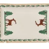 Plates<Nicholas Mosse Small Rectangle Plate Reindeer