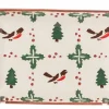 Winter Robin<Nicholas Mosse Small Rectangle Plate Winter Robin
