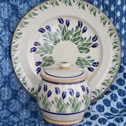Easter<Nicholas Mosse Small Round Lidded Jar Blue Blooms