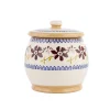 Bathroom Accessories<Nicholas Mosse Small Round Lidded Jar Clematis
