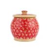 Children'S Gifts<Nicholas Mosse Small Round Lidded Jar Red Lawn