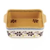 Oven Friendly Dishes<Nicholas Mosse Small Square Oven Dish Clematis