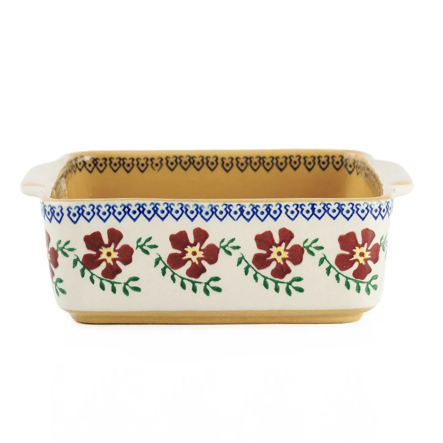 Old Rose<Nicholas Mosse Small Square Oven Dish Old Rose